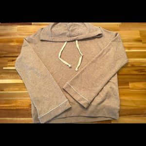 American Eagle Tan Oversized Hoodie Size M